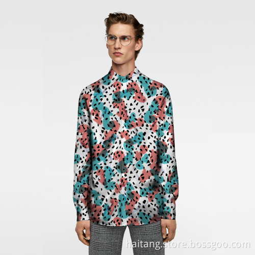 Fabric Print Design Woven Cloth Leisure Fabric Ventilate
